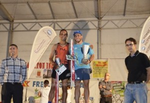 Goyo 2º en su categoria, en la media maraton- fistas Lustrales -12-10-2013