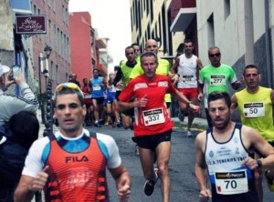 Iván Afonso Peraza, 7 clasificado en su categoria en la Media Maraton de Tacoronte -21-1-2013-