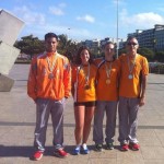 BROCHE DE ORO DEL ATLETISMO GOMERO CON 4 MEDALLAS, EN EL “XXVIII CAMPEONATO ABSOLUTO Y JUNIOR DE ATLETISMO DE CANARIAS 2014”