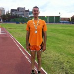 Subcampeón del XVIII Campeonato de Canrias Absoluto el 20-21 Junio 2014 en G.Canaria en 5 Km. marcha.