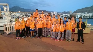 -Regreso de -XVIII Carrera Trofeo Corte Ingles- 14-12-2014-   1º Campeón Juvenil- Daniel Herrera y 3º Veteranos Ignacio Darias