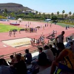 XXXV Juego Escolares de Atletismo 27-28 Mayo de 2017 - Estadio en Arona. en los relevos.