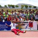 XXXV Juego Escolares de Atletismo 27-28 Mayo de 2017 en Arona- Selecciónes Gomera y el Hierro