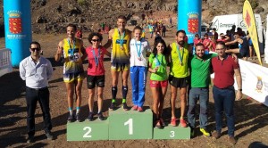 Campeones XXXIII Campeonato Canarias campo a tráves la Gomera 10-02-2019